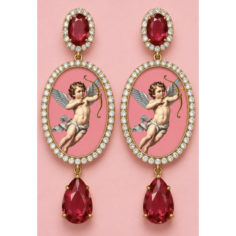 Cupid earrings