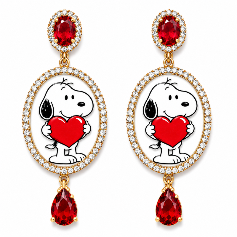 Boucles d'oreilles coeur – Édition spéciale