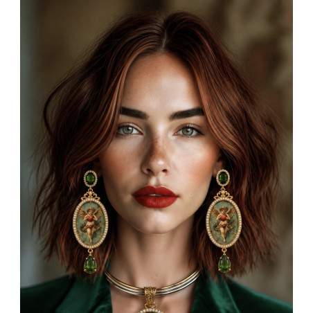 Angel Hearth earrings