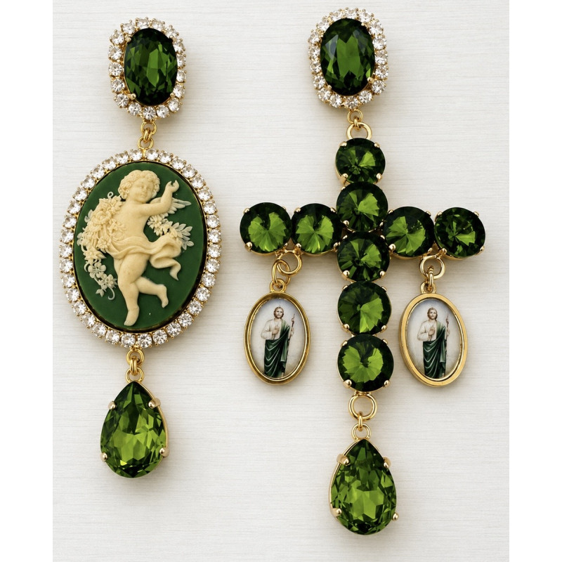 Boucles d'oreilles sacrées