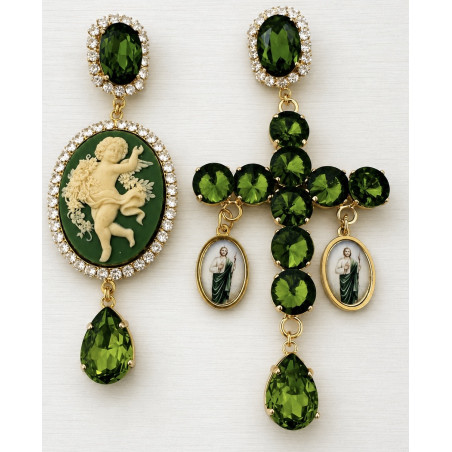 Boucles d'oreilles sacrées