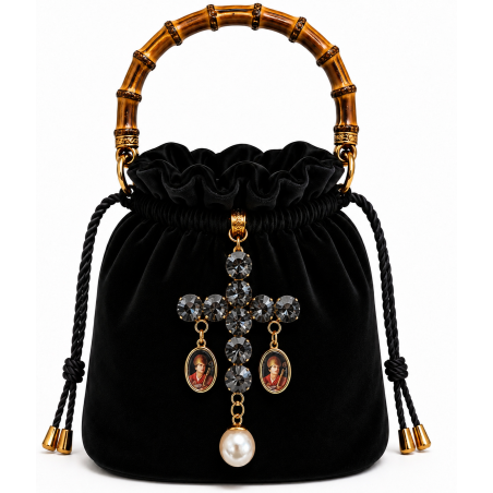 Bolsa de joya TittiBi - cruz barroca