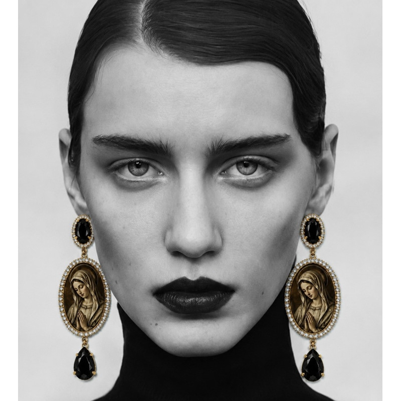 Boucles d'oreilles Madonna - Ligne sacrée TittiBi
