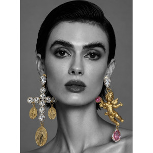 BOUCLES D'OREILLES À L'ANGE SACRÉ – TITTIBI