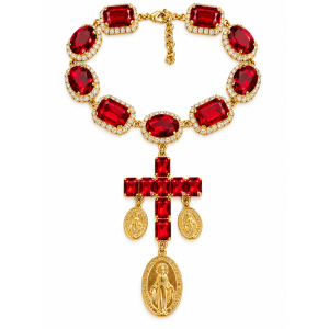 Red Cross Necklace
