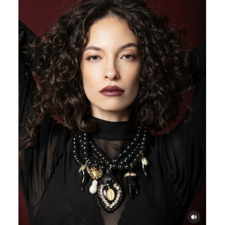 Collar de ancho TittiBi - Edición artesanal
