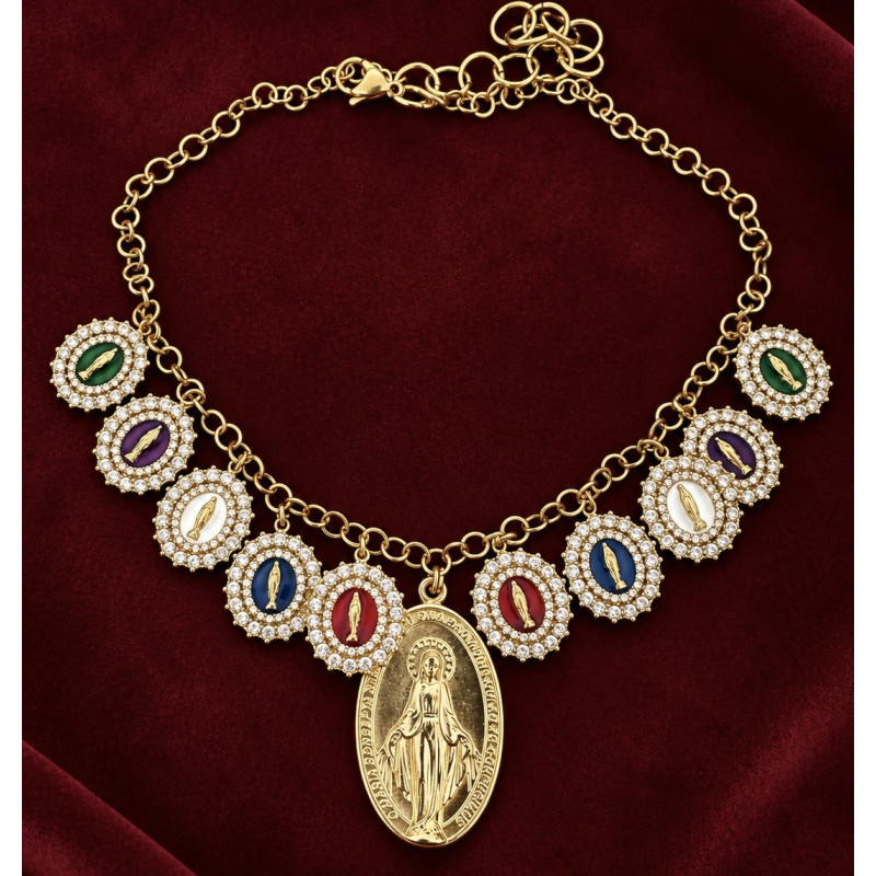 Moraculous Madonna Multicolor necklace