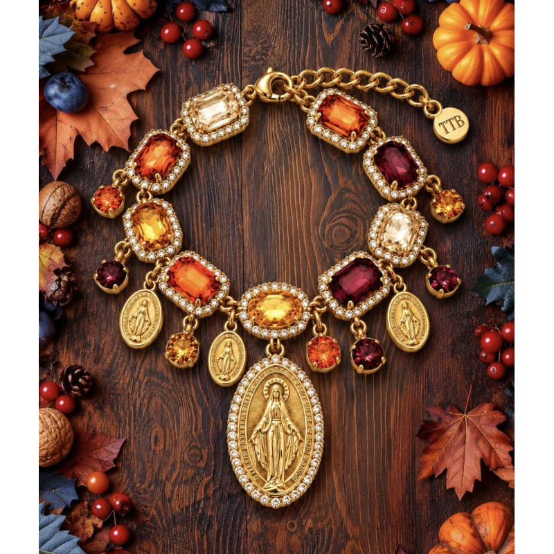Sacred Autumn jewel bracelet