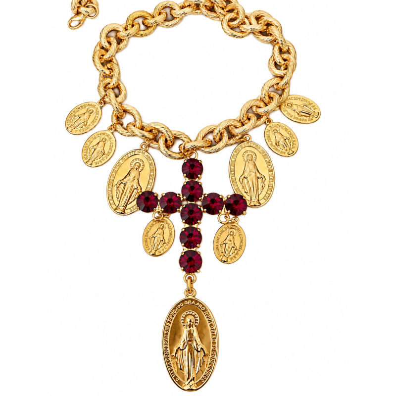 Collier de bijoux sacré court sacré