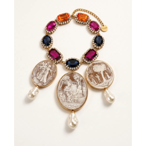 Jewel necklace TittiBi - Royal Cameo | Single piece